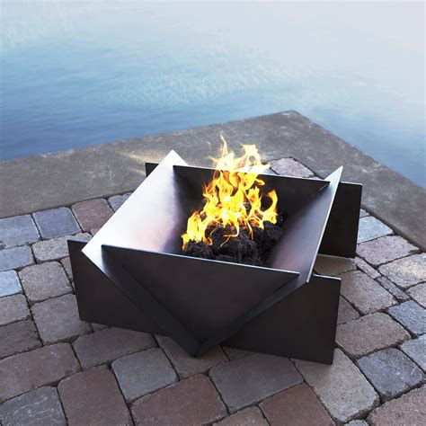 steel fire pit designs